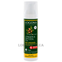 LOGONA Length & Tip Fluid - Біо-флюїд для вирівнювання ламкого неслухняного волосся з аргановим маслом