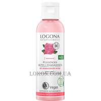LOGONA Micellar Water Rose De Damas - Біо-міцелярна вода для сухої шкіри 