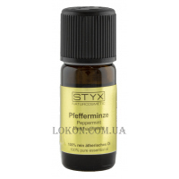 STYX 100% Pure Essential Oil Pfefferminze - Ефірна олія "М'ята"