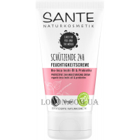 SANTE Protective 24-Hour Moisture Cream - Крем для обличчя "Захист та зволоження" з інка інчі та пробіотиками