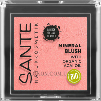 SANTE Mineral Blush - Мінеральні біо-рум'яна