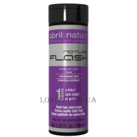 ABRIL et NATURE Flash Hair Color Cream 0.2 - Маска з пігментом "Фіолетова"