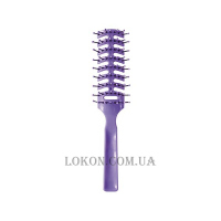 PERFECT BEAUTY Skeleton Brushes Basic Purple - Каркасна пластикова щітка, лілова