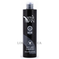 SENSUS Man Anti-Age Shampoo - Чоловічий шампунь потрійної дії проти жовтизни
