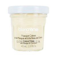 BLANCREME Cream Mask with Mango & Coconut - Маска-крем "Манго та кокос"