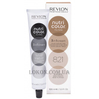 REVLON Nutri Color Filters 821 - Тонуючий бальзам "Світлий перловий бежевий блонд"