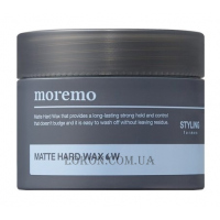 MOREMO Styling for Men Matte Hard Wax 6W - Чоловічий матуючий віск сильної фіксації