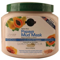 HOLLYWOOD STYLE White Glow Papaya Mud Mask - Грязьова маска для обличчя з екстрактом папаї