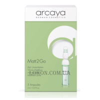 ARCAYA Matt&Go - Ампулі для звуження пір та матування шкіри