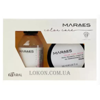 KAARAL Maraes Color Care Travel Kit - Набір для фарбованного волосся (Шампунь 100мл + Маска 100мл)