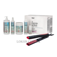 DIKSON Illaminaction Salon Kit + iLook - Набір для ламінування волосся + прасочка iLook