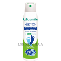GLICEMILLE Refreshing Anti-Odor Foot Deodorant - Дезодорант-спрей для ніг та взуття