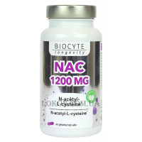 BIOCYTE Longevity NAC 1200mg - Харчова добавка з глутатіоном