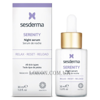 SESDERMA Serenity Night Serum - Нічна сироватка для обличчя