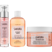 INEBRYA Sakura Restorative Kit - Набір для відновлення волосся