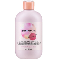 INEBRYA Ice Cream Keratin Restructuring Shampoo - Відновлюючий шампунь з кератином