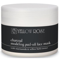 YELLOW ROSE Charcoal Modeling Face Mask - Альгінатна маска з вугіллям