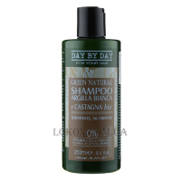 GESTIL Alan Jey Green Natural Shampoo Castagna - Шампунь з білою глиною і каштаном
