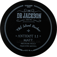 DR JACKSON Antidot 1.1 Matt Medium Hold - Матова помада середньої фіксації