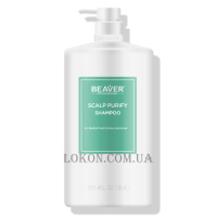 BEAVER Scalp Purify Shampoo - Професійний шампунь для сухої та чутливої шкіри голови, проти лупи