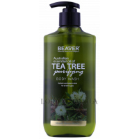 BEAVER Australian Tea Tree Body Wash - Гель для душу з олією чайного дерева