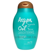 JUSTK Argan Oil & Marula Oil Brightening Shampoo - Безсульфатний шампунь для пошкодженого волосся з олією аргани та марули