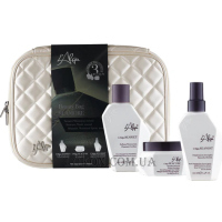 L'ALGA Seamore Beauty Bag (shm/100ml + mask/100ml + ser/100ml + bag/1pcs) - Набір для волосся