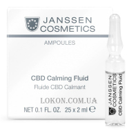 JANSSEN Ampoules CBD Calming Fluid - Заспокійливий флюїд для стресової шкіри