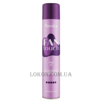 FANOLA Fantouch Fix It Extra Strong Hair Spray - Лак для волосся екстрасильної фіксації