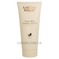 ANNA LOTAN Liquid Gold Long Way Massage Cream Oil - Крем масажний «Золотий»