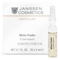 JANSSEN Ampoules Мela-Fadin - Мелафадін (сироватка, що освітлює)