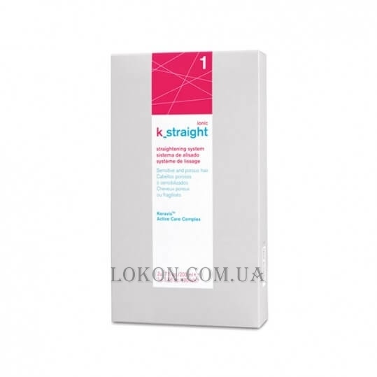 LAKME k-straight Ionic 1 - Комплекс для пористого та чутливого волосся