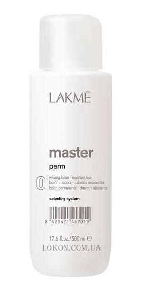 LAKME Master Perm 0 - Лосьйон для завивки жорсткого волосся