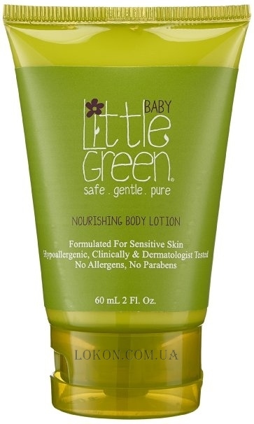 LITTLE GREEN Baby Shampoo and Body Wash - 2 в 1 Шампунь и гель для душа для младенцев