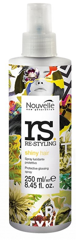 NOUVELLE Shiny Hair - Средство для блеска волос с защитным эффектом