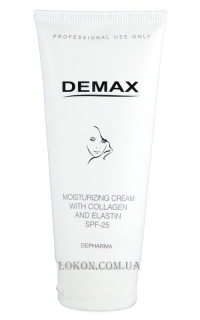 DEMAX Moisturizing Daytime Cream With Collagen and Elastin SPF-25 - Увлажняющий дневной крем с коллагеном и эластином для зрелой кожи SPF-25