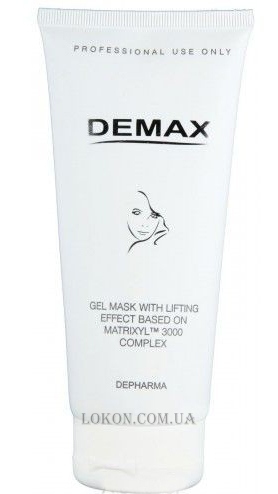 DEMAX Gel-mask with Lifting Effect - Гель-маска с лифтинг-эффектом на основе комплекса Matrixyl 3000