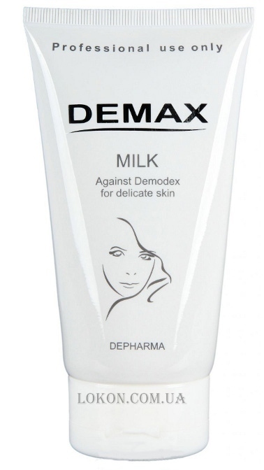 DEMAX Milk Against Demodex for Delicate Skin - Молочко для лечения демодекса для чувствительной кожи