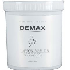 DEMAX Mask Made Out of Live Collagen - Маска из живого коллагена морских водорослей