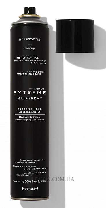 FARMAVITA HD Hair Spray Extreme - Лак для волос сильной фиксации