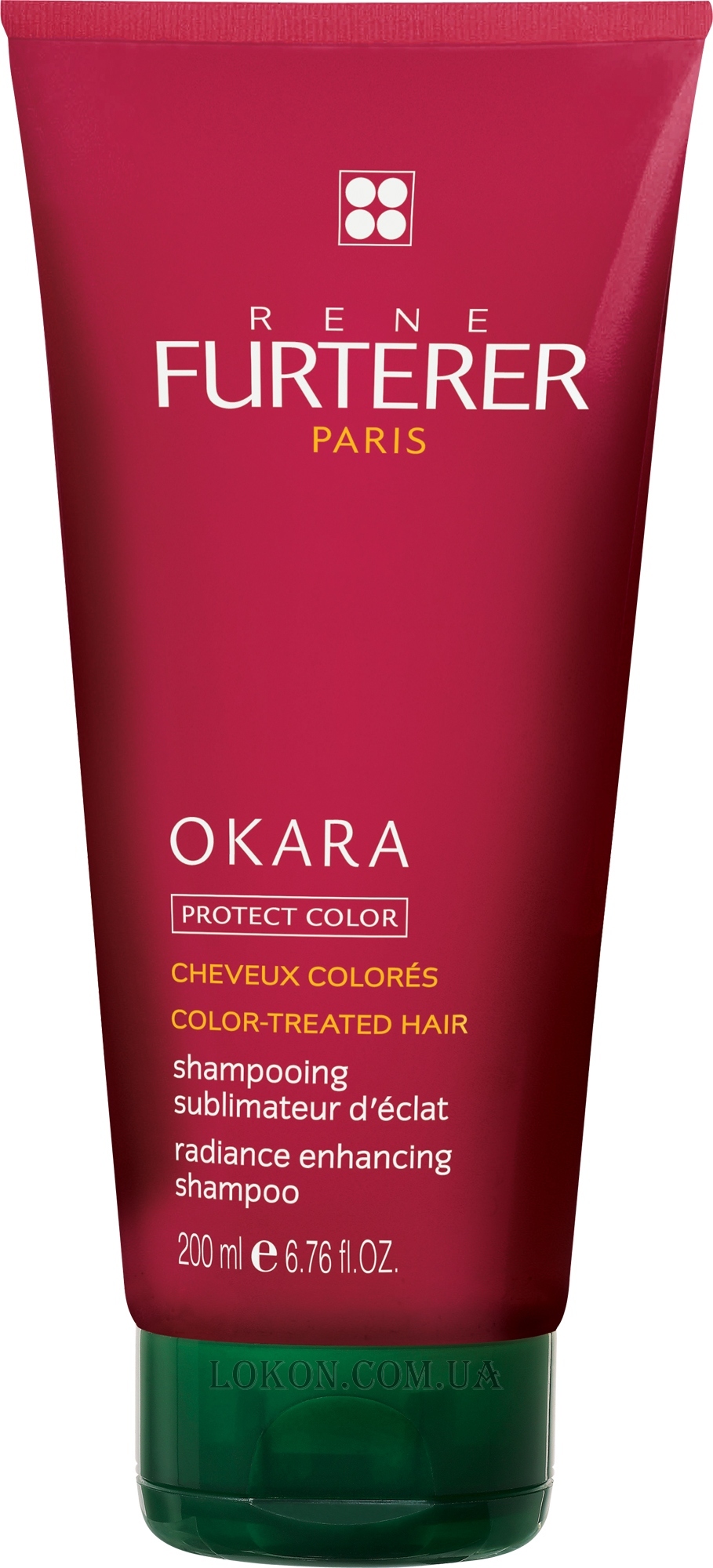RENE FURTERER Okara Radiance Enchancing Shampoo - Защитный шампунь для сияния окрашенных волос