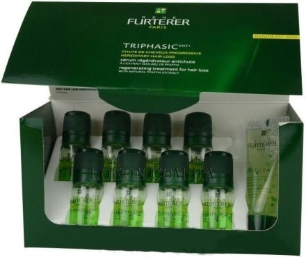 RENE FURTERER Triphasic VHT + Forticea Stimulating Shampoo - Трифазик + Шампунь, стимулирующий рост волос