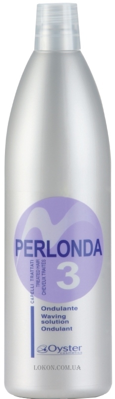 OYSTER Texture Perlonda Waving Solution №3 - Средство для химической завивки поврежденных волос Perlonda