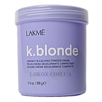 LAKME K.Blonde Compact Bleaching Powder Cream - Компактная обесцвечивающая крем-пудра