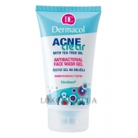 DERMACOL AcneClear Antibacterial Face Wash Gel - Антибактериальный гель для умывания