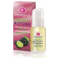 DERMACOL Aroma Ritual Stress Relief Body Oil - Олія масажна для тіла "Виноград та лайм"