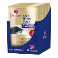 DERMACOL Gold Elixir Rejuvenating Caviar Face Mask 50+ - Омолоджуюча маска