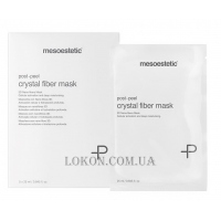 MESOESTETIC Post peel crystal fiber mask - Пост-пілінгова маска