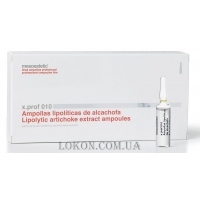 MESOESTETIC x.prof 010 Lipolytic artichoke extract ampoules - Экстракт артишока с липолитическим действием