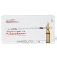 MESOESTETIC x.prof 022 Piruvex ampoules - Пирувекс